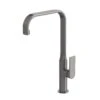 Phoenix Teel Sink Mixer 200mm Squareline Brushed Carbon
