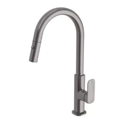 Phoenix Nuage Pull Out Sink Mixer 200mm Brushed Carbon