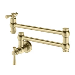 Phoenix Cromford Pot Filler Brushed Gold