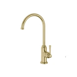 Phoenix Cromford Sink Mixer Brushed Gold