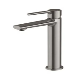 Phoenix Vask Basin Mixer Brushed Carbon