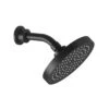 Phoenix Pina Shower Arm & 150mm Round Rose Matte Black