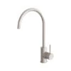 Phoenix Pina Sink Mixer 200mm Gooseneck Brushed Nickel