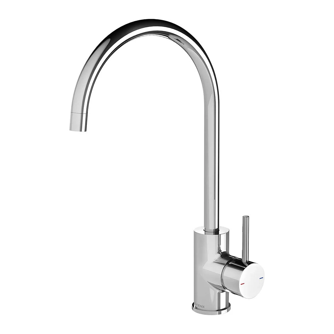 Phoenix Pina Sink Mixer 200mm Gooseneck, Chrome - 6 Star - Lead Free Phoenix Pina Sink Mixer 200mm Gooseneck, Chrome - 6 Star - Lead Free -Cook & Bathe 153 7331 00 1