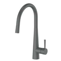 Greens Galiano Pull-Down Sink Mixer Gun Metal