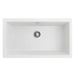 Seima Oros 900 Butler Sink No Taphole White