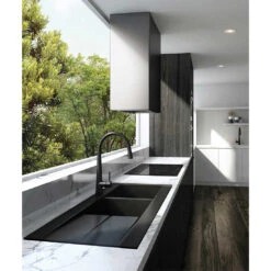 Seima Oros 1162 Sink Left Drainer 1 Taphole Black -Cook & Bathe 191064 lifestyle web 8095b02e 3e96 41cd b333 a35f381475f3