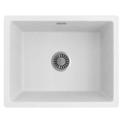 Seima Oros 550 Sink Abovemount/Undermount No Taphole White