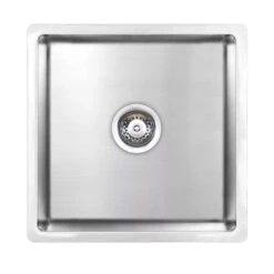 Seima Leto 400 Sink With Overflow Stainless Steel