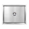 Seima Leto 500 Sink No Overflow Stainless Steel
