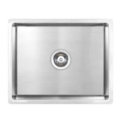 Seima Leto 500 Sink With Overflow Stainless Steel