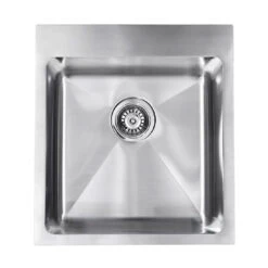 Seima Kubic Deep 450 Sink No Overflow No Tap Hole Stainless Steel