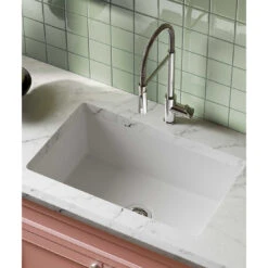 Seima Odessa 760 Dual Mount Sink Abovemount/Undermount White 2 Seima Odessa 760 Dual Mount Sink Abovemount/Undermount White -Cook & Bathe 192422 lifestyle web