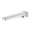 Greens Swept Swivel Bath Spout Chrome