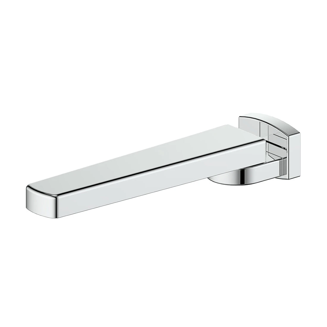 Greens Swept Swivel Bath Spout Chrome Greens Swept Swivel Bath Spout Chrome -Cook & Bathe 2157701