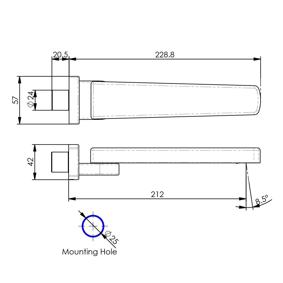 Greens Swept Swivel Bath Spout Chrome Greens Swept Swivel Bath Spout Chrome -Cook & Bathe 2157701 spec