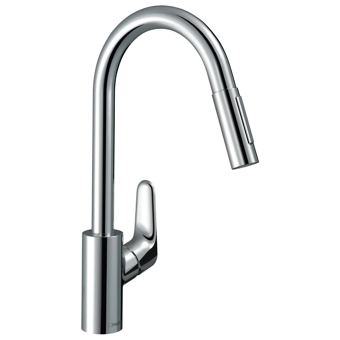 Hansgrohe Focus M41 Single Lever Kitchen Mixer Pull-Out Spray Chrome Hansgrohe Focus M41 Single Lever Kitchen Mixer Pull-Out Spray Chrome -Cook & Bathe 31815003 product web