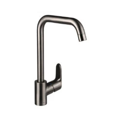 Hansgrohe Decor Single Lever Kitchen Mixer 260, 1jet Brushed Black Chrome