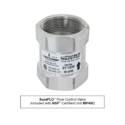 Mighty Pure MP49C UVC Water Purifier - 20 GPM - 1 1/2" NPT Inlet/Outlet - NSF Class B(Mighty Pure Uv Water Purifiers 20 Gpm Lamp Quartz Sleeve Included Nsf Class B) -Cook & Bathe 3e27ada017fb3f48d075b4c1b19e