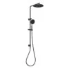 Phoenix NX Iko With HydroSense® Twin Shower, Matte Black