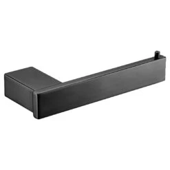 Ikon Piatto Toilet Roll Holder Black