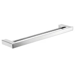 Ikon Piatto Double Towel Rail 610mm Chrome