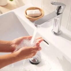 Hansgrohe Rebris S Single Lever Basin Mixer 80 Chrome -Cook & Bathe 72512003 Lifestyle web