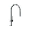 Hansgrohe Talis M54 Single Lever Kitchen Mixer 210 Pull-Out Spout, 1jet Chrome