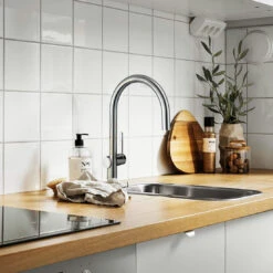 Hansgrohe Talis M54 Single Lever Kitchen Mixer 220 1jet Chrome -Cook & Bathe 72804003 Lifestyle web 89b24c09 5101 465d a0f8 b268f7586155