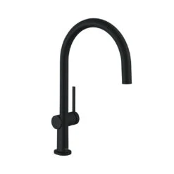 Hansgrohe Talis M54 Single Lever Kitchen Mixer 220 1jet Matte Black