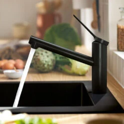 Hansgrohe Zesis M33 Single Lever Kitchen Mixer 150, 1jet Matte Black -Cook & Bathe 74802673 Lifestyle Web fbdc2579 cd2a 4e71 9790 3d2858c93722