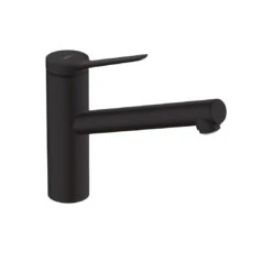 Hansgrohe Zesis M33 Single Lever Kitchen Mixer 150, 1jet Matte Black