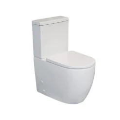 Argent Grace HygienicFlush Back To Wall Toilet Matte White