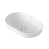 Caroma Liano II 530mm Pill Inset Basin Matte White