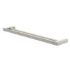 Caroma Luna Double Towel Rail 630mm Brushed Nickel