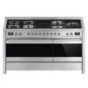 Smeg Classic Dual Fuel Thermoseal Freestanding Oven Stainless Steel 150cm