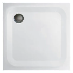 Bette Shower Tray | Square | White | 90cm