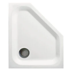 Bette Corner Shower Tray | White