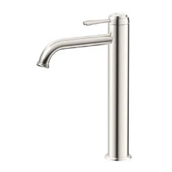Bella Vista Mica Heritage Tall Basin Mixer Brushed Nickel