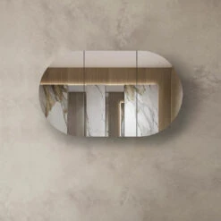 Otti Bondi 1200x750 Shaving Cabinet Natural Oak