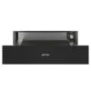 Smeg Classic Warming Drawer Matte Black 15cm