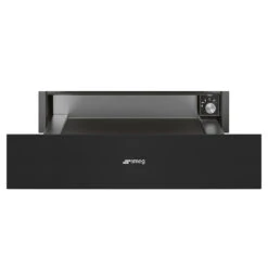 Smeg Classic Warming Drawer Matte Black 15cm