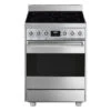 Smeg Classic Freestanding Electric/Ceramic Cooker Stainless Steel 60cm