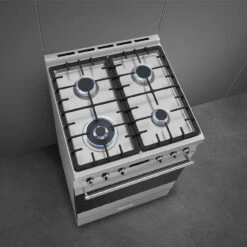 Smeg Classic Cooker 60cm Stainless Steel -Cook & Bathe CS6GMXA2 lifestyle5