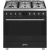 Smeg Classic Freestanding Cooker 90cm Matte Black