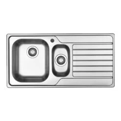 Blanco Dina 1 & 1/4 Bowl Sink With Right Hand Drainer