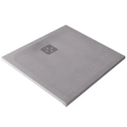 Domus Living Pietra Grigio Ash Shower Floor 900x900