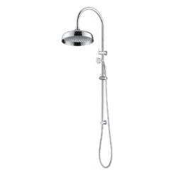 Bella Vista Mica Heritage Twin Shower Chrome
