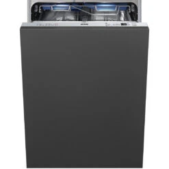 Smeg 60cm Diamond Series Fully Integrated Tall Dishwasher Stainless Steel