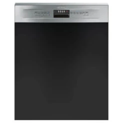 Smeg Semi Integrated Dishwasher Stainless Steel 60cm
